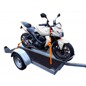 Système d'arrimage moto, quad et jet-ski GORACER