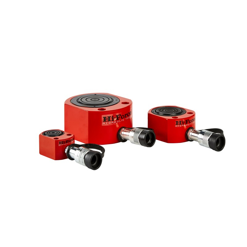 SHINEOFI Lot 4 Vérins à Vis Réglables M18 – Mini Cric Stabilisateur Haute Capacité Nivellement Machine
